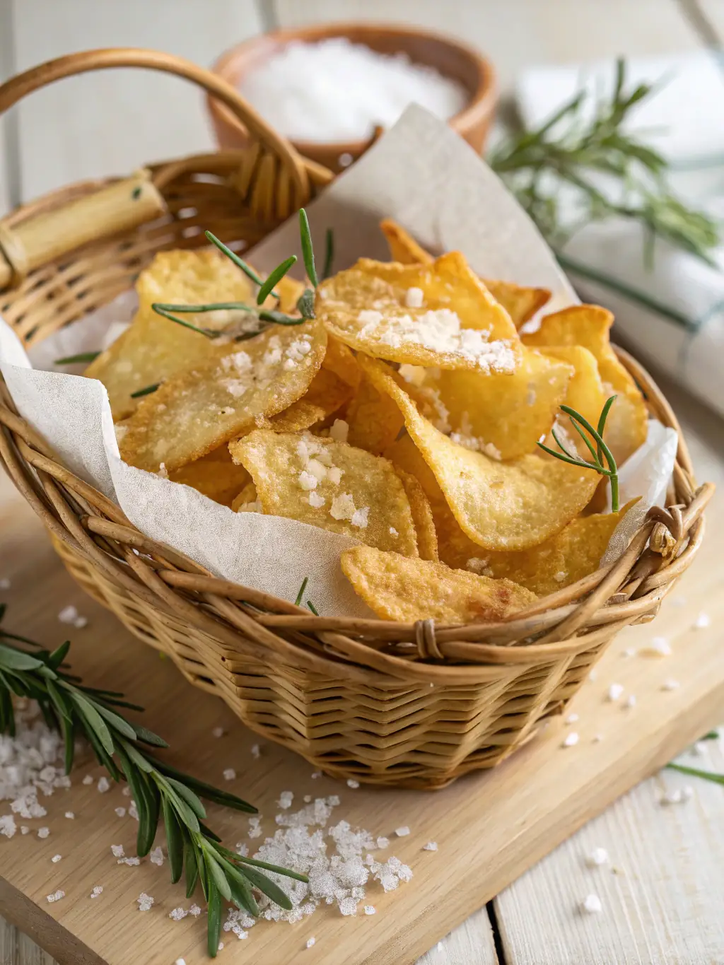 An appealing image of Pizza73's potato wedges, showcasing their crispy exterior and fluffy interior, seasoned with herbs and spices, served in a paper container.